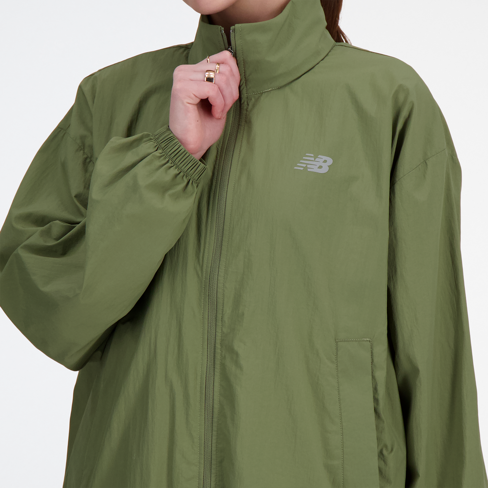 Kurtka damska New Balance WJ41553DEK – zielona