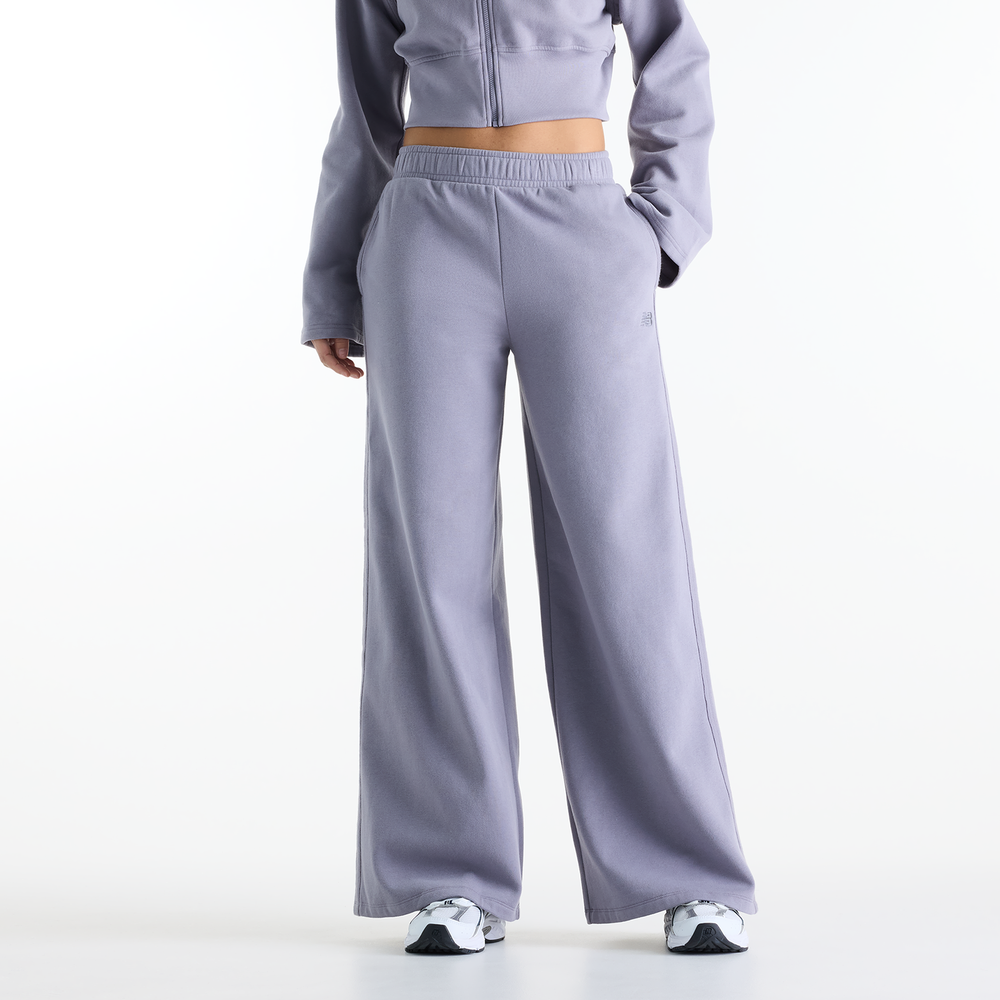 Spodnie damskie New Balance WB6220LWOFG – fioletowe