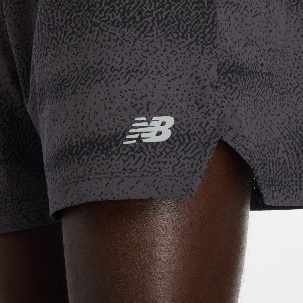 Spodenki męskie New Balance MS43285BGR – czarne