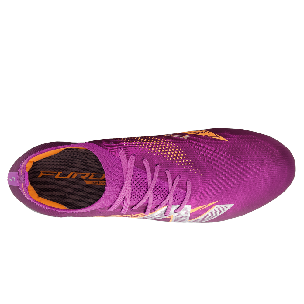 Korki męskie New Balance FURON ELITE FG V8 SF1FEJ8 – fioletowe