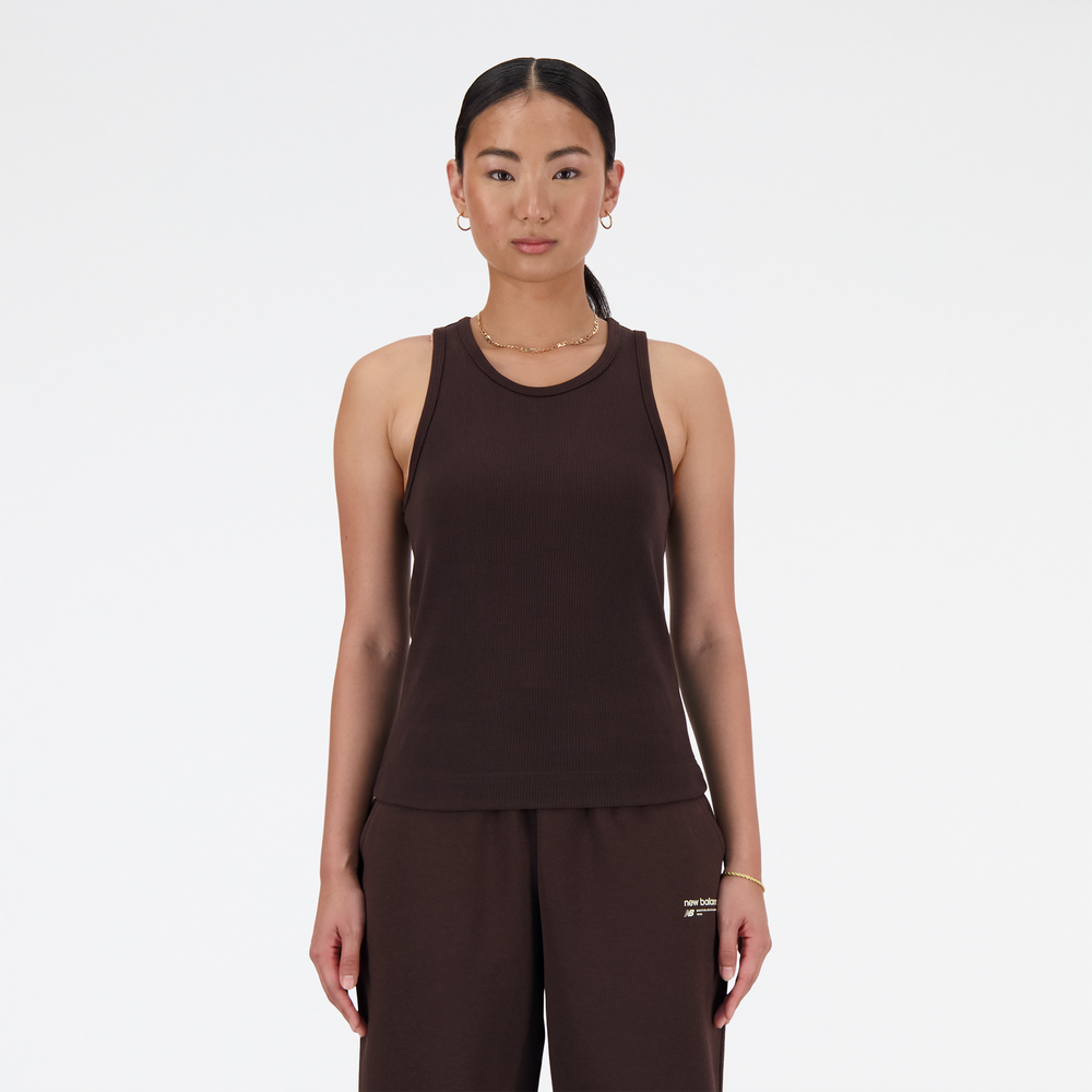 Koszulka damska New Balance WT33536KCF – brązowa