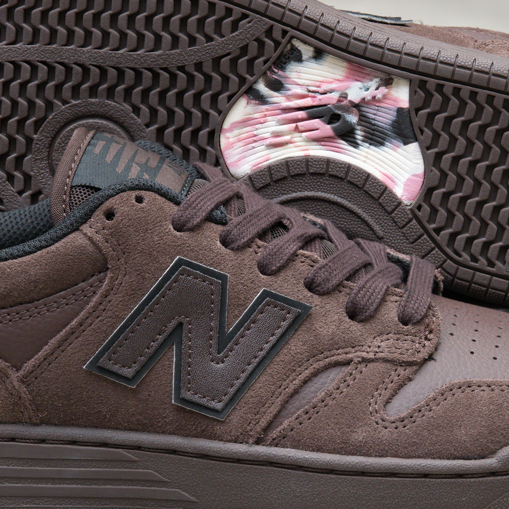 Buty męskie New Balance Numeric UN480CHC – brązowe
