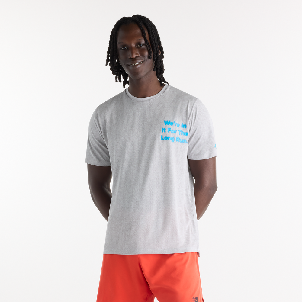 Koszulka męska New Balance MT62Z9ZRAG – szara