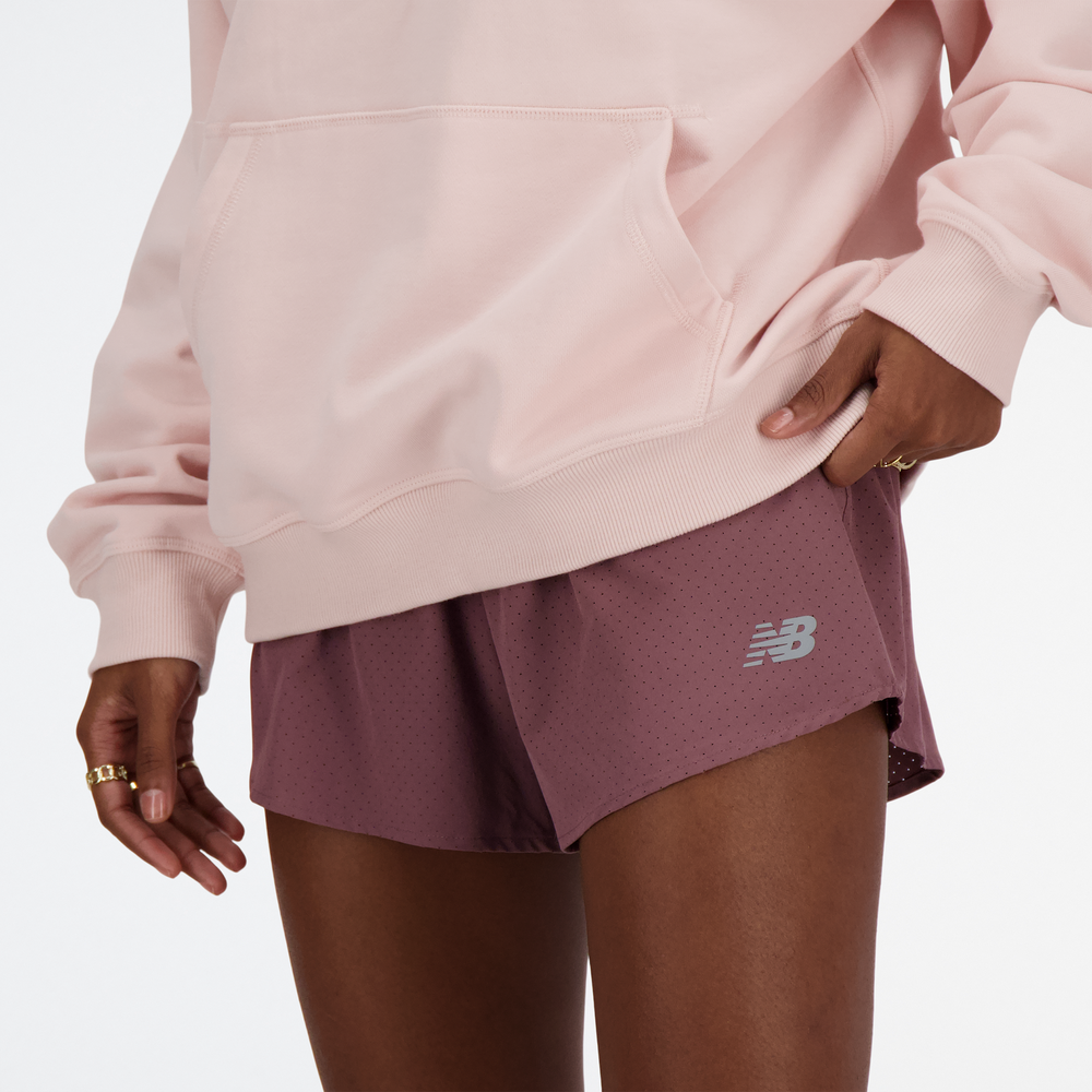 Spodenki damskie New Balance WS41286LIE – różowe