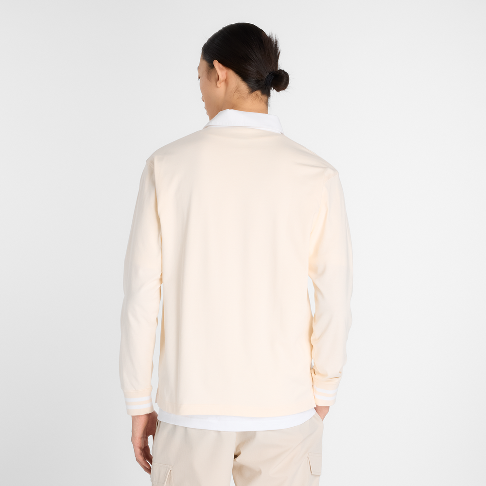 Koszulka męska New Balance MT53533PEF – beżowa