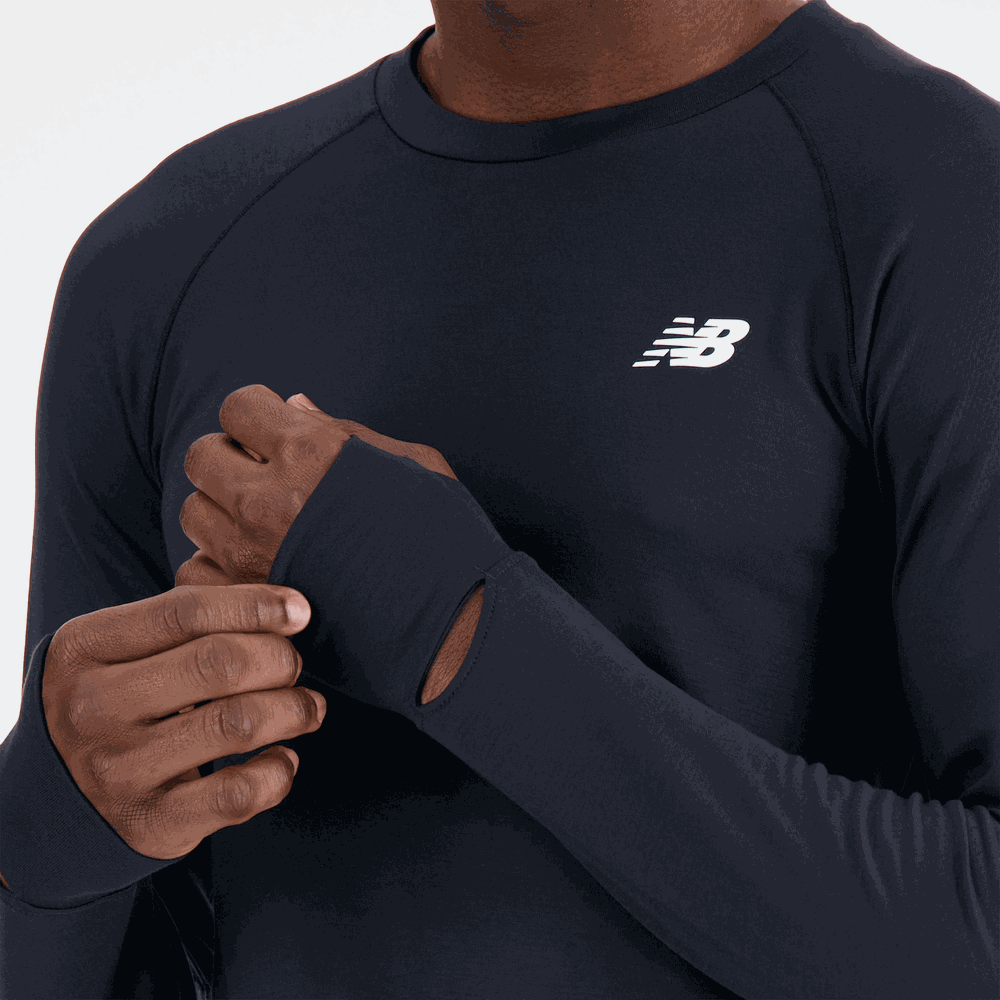 Koszulka męska New Balance MT33284BK – czarna