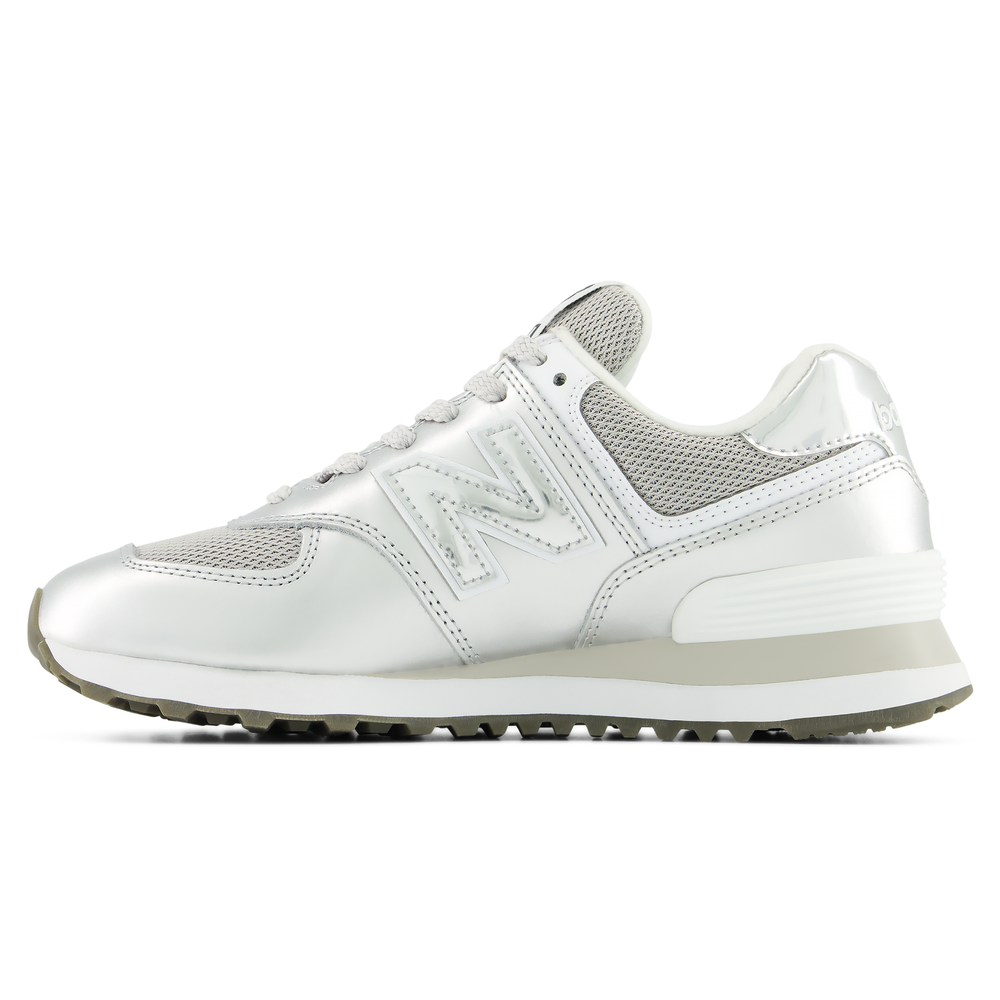Buty damskie New Balance W574428 – srebrne