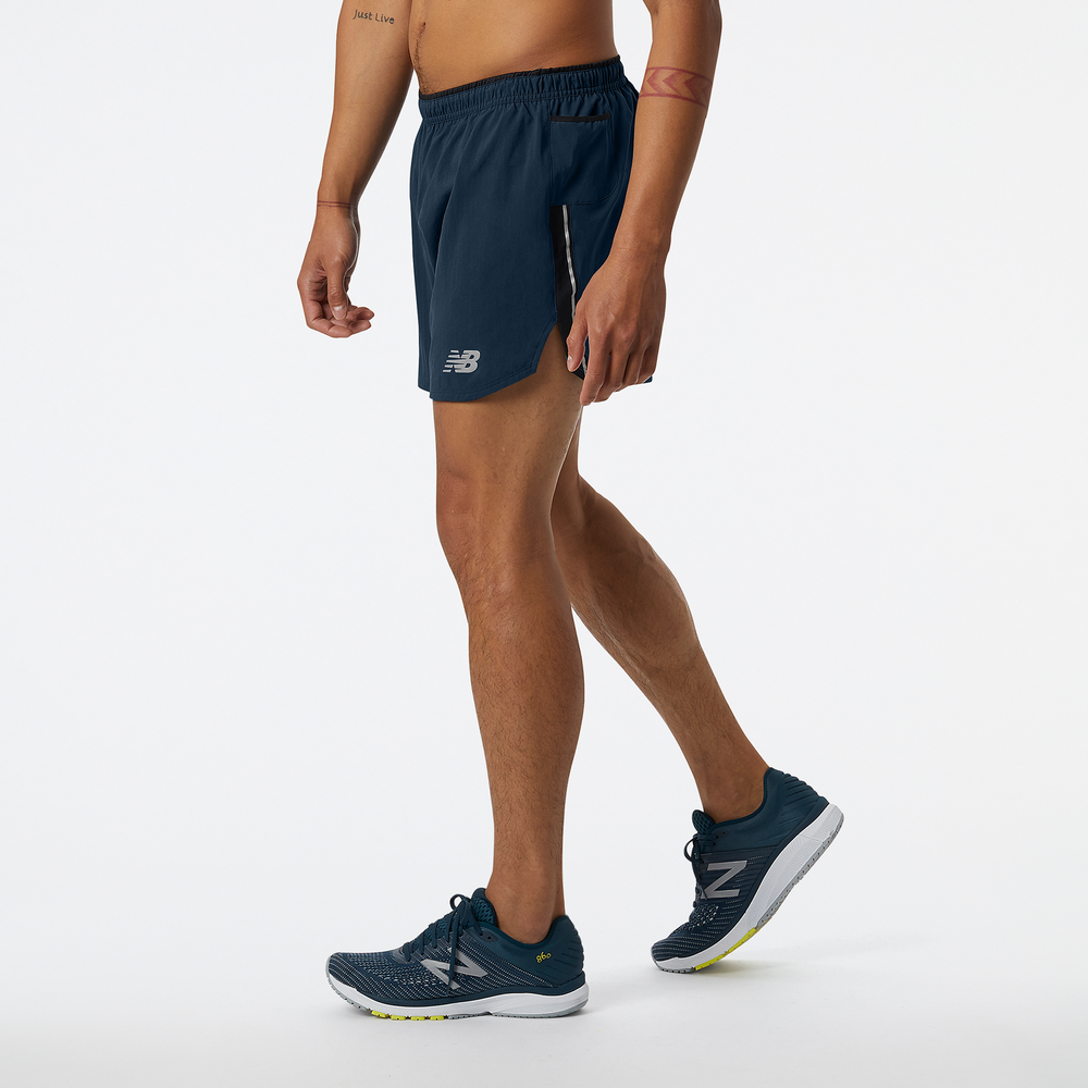 Spodenki męskie New Balance MS21268NGO – granatowe