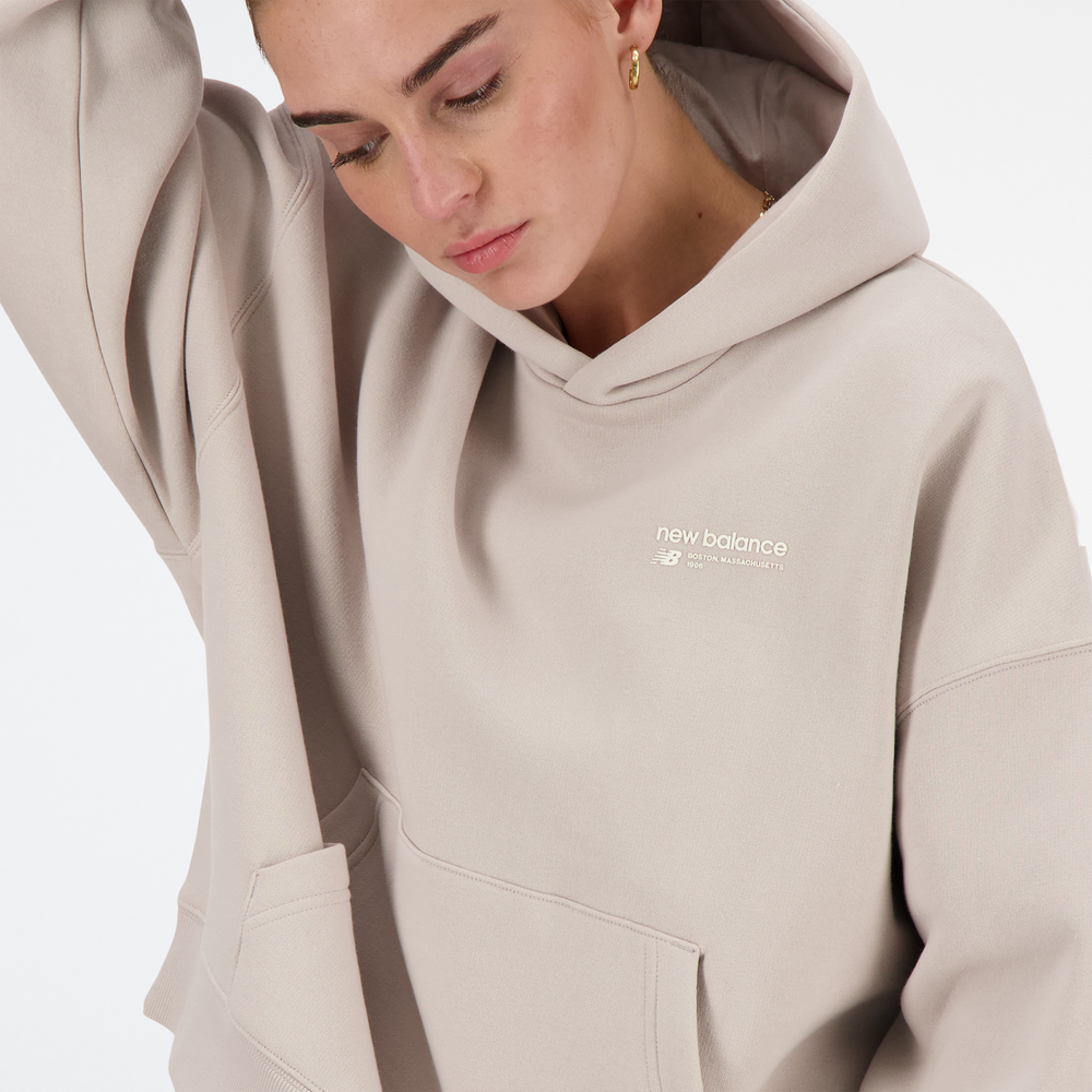 Bluza damska New Balance WT33531MNK – beżowa