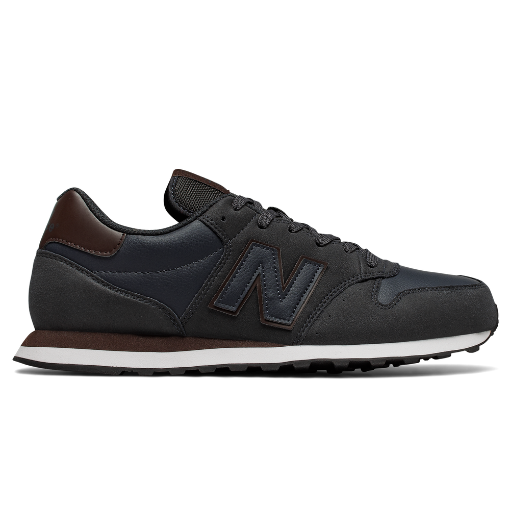 Buty męskie New Balance GM500NVB - brązowe