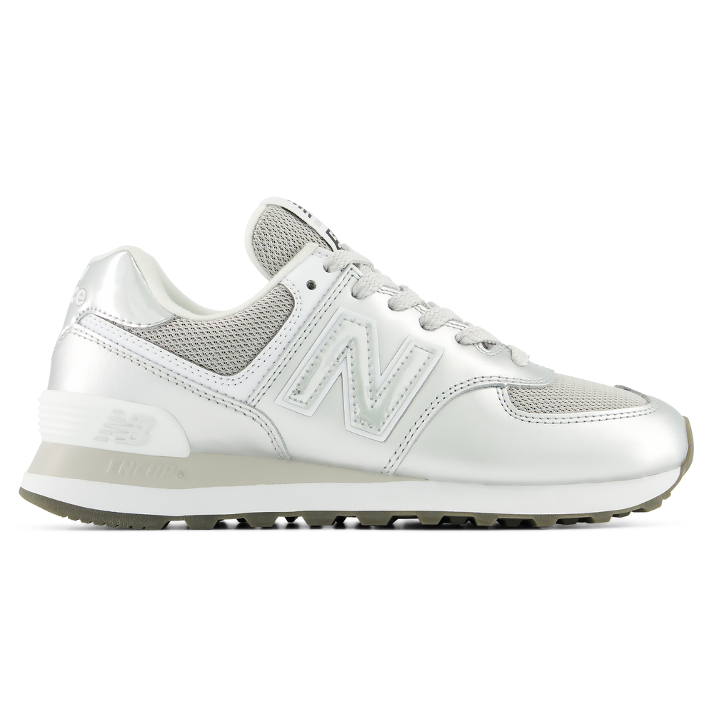 Buty damskie New Balance W574428 – srebrne