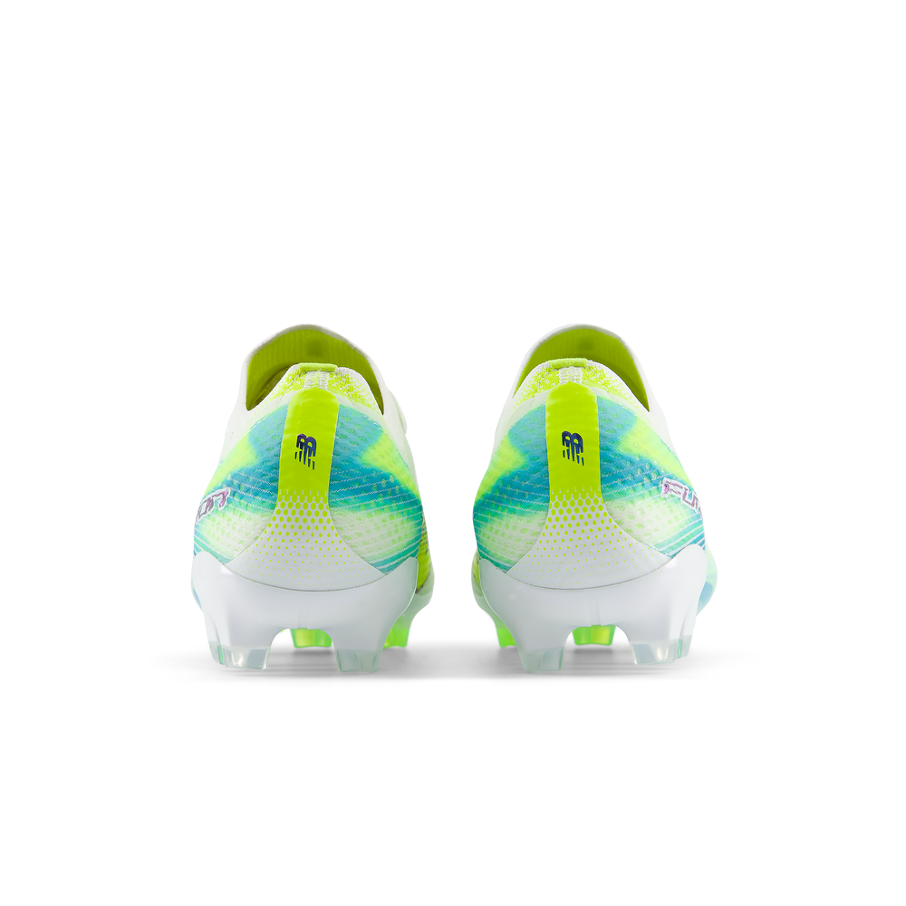 Korki męskie New Balance FURON ELITE FG V9 UF1F7R4 – białe