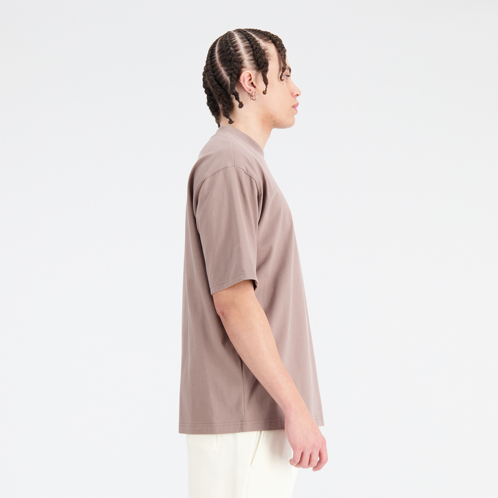 Koszulka męska New Balance MT33560MS – brązowa