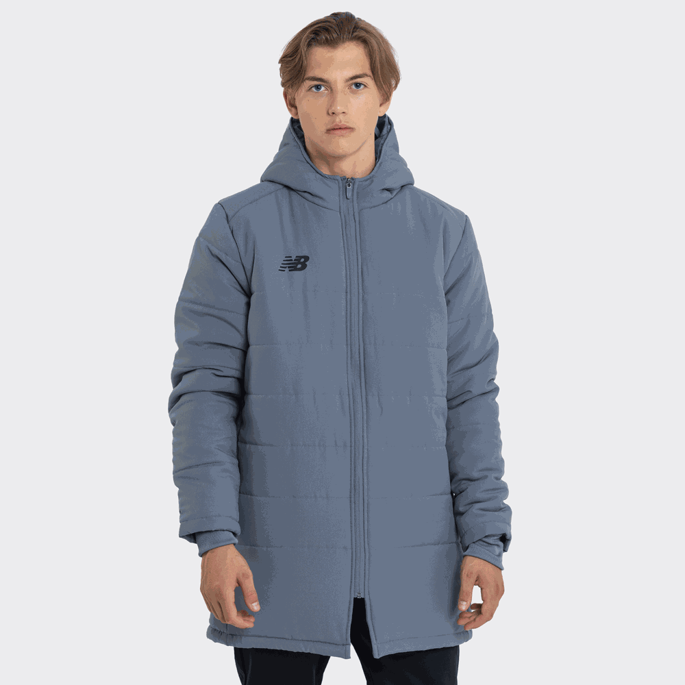 Kurtka męska New Balance EMJ9038GNM – szara