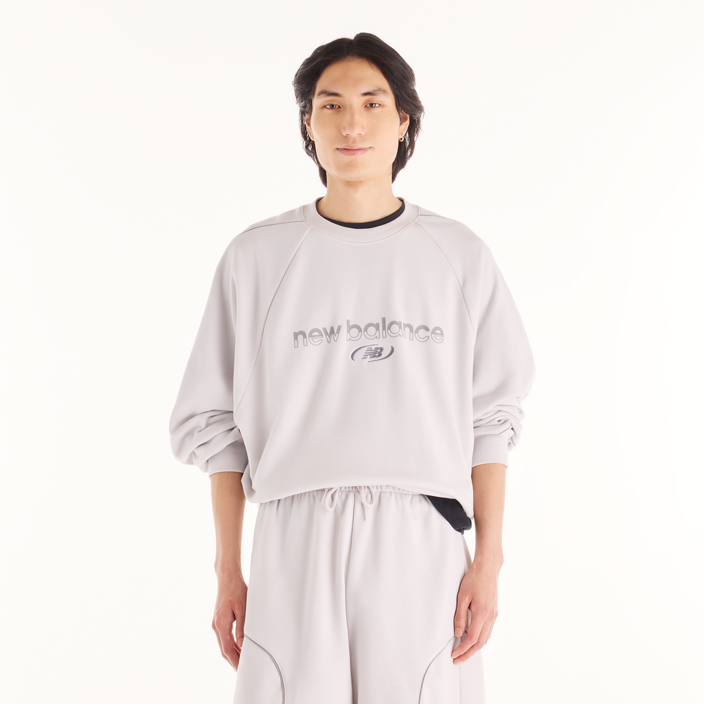 Bluza męska New Balance MT62N5SYGYM – szara