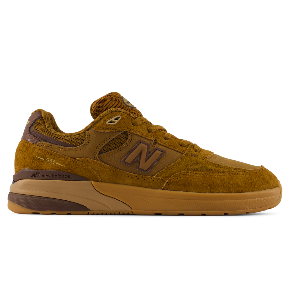 Buty unisex New Balance Numeric UN933LRO – brązowe