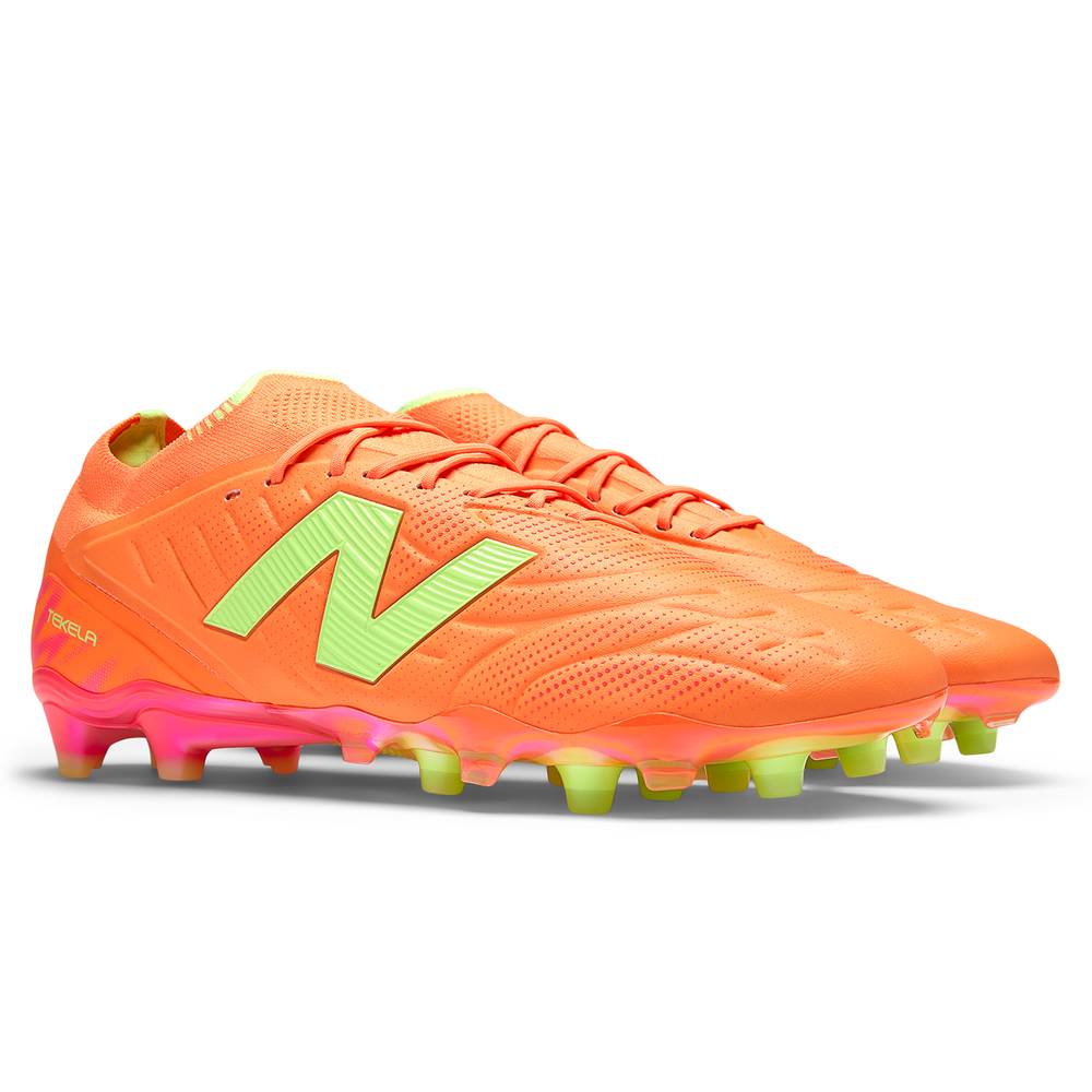 Korki męskie New Balance TEKELA ELITE FG V5 ST1FLTE5 – pomarańczowe