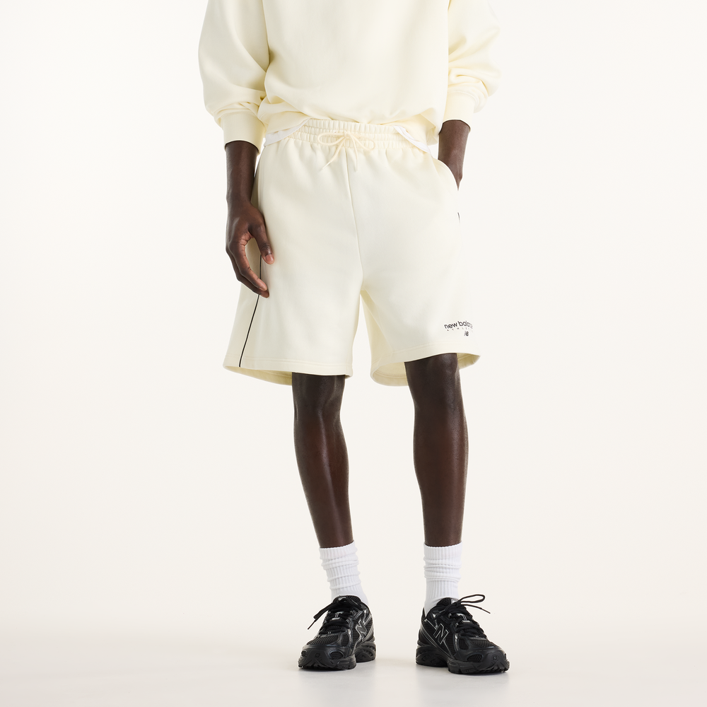 Spodenki męskie New Balance MB62L72AAGA – beżowe