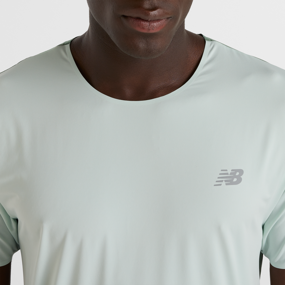 Koszulka męska New Balance MT43213CYS – zielona