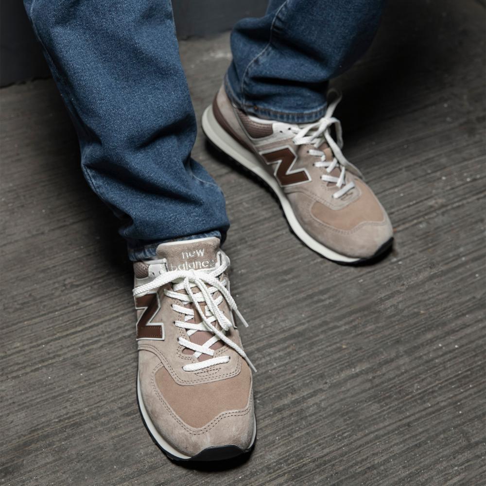 Buty męskie New Balance U574KL2 – brązowe