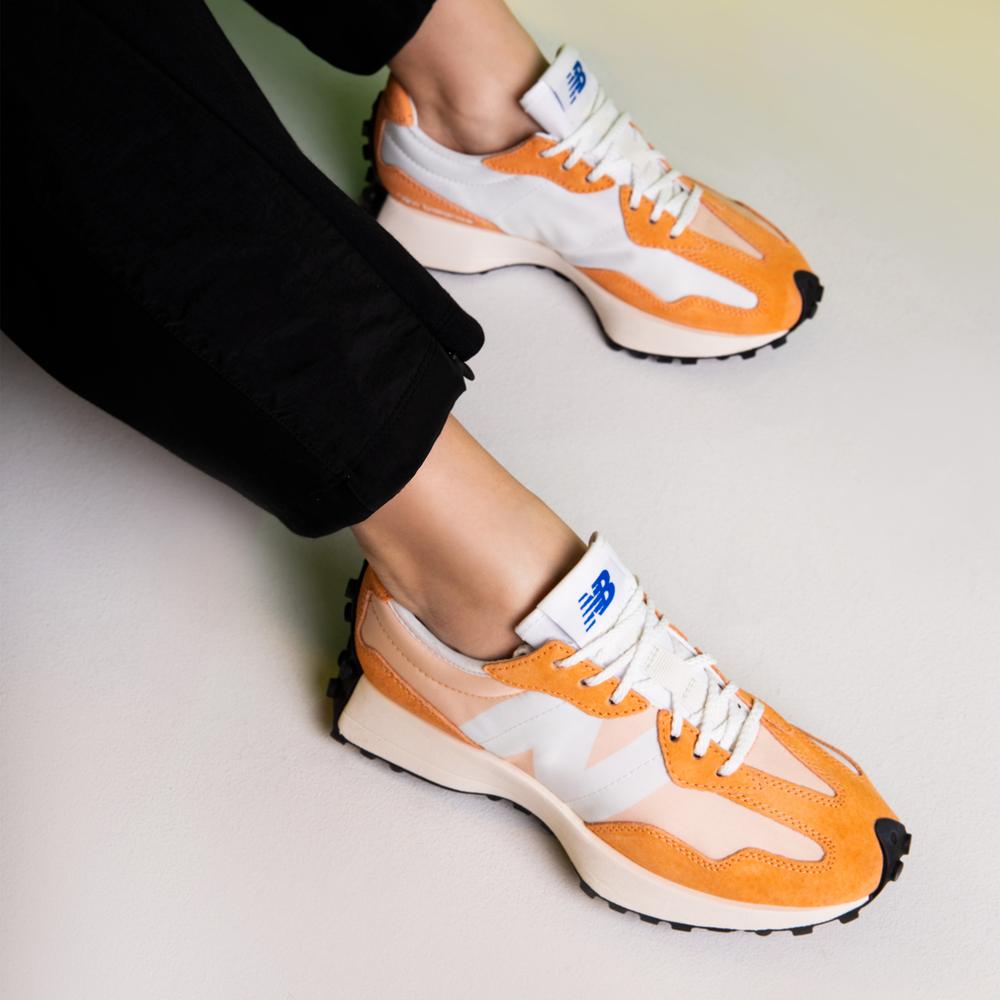 Buty New Balance WS327LF1 – pomarańczowe
