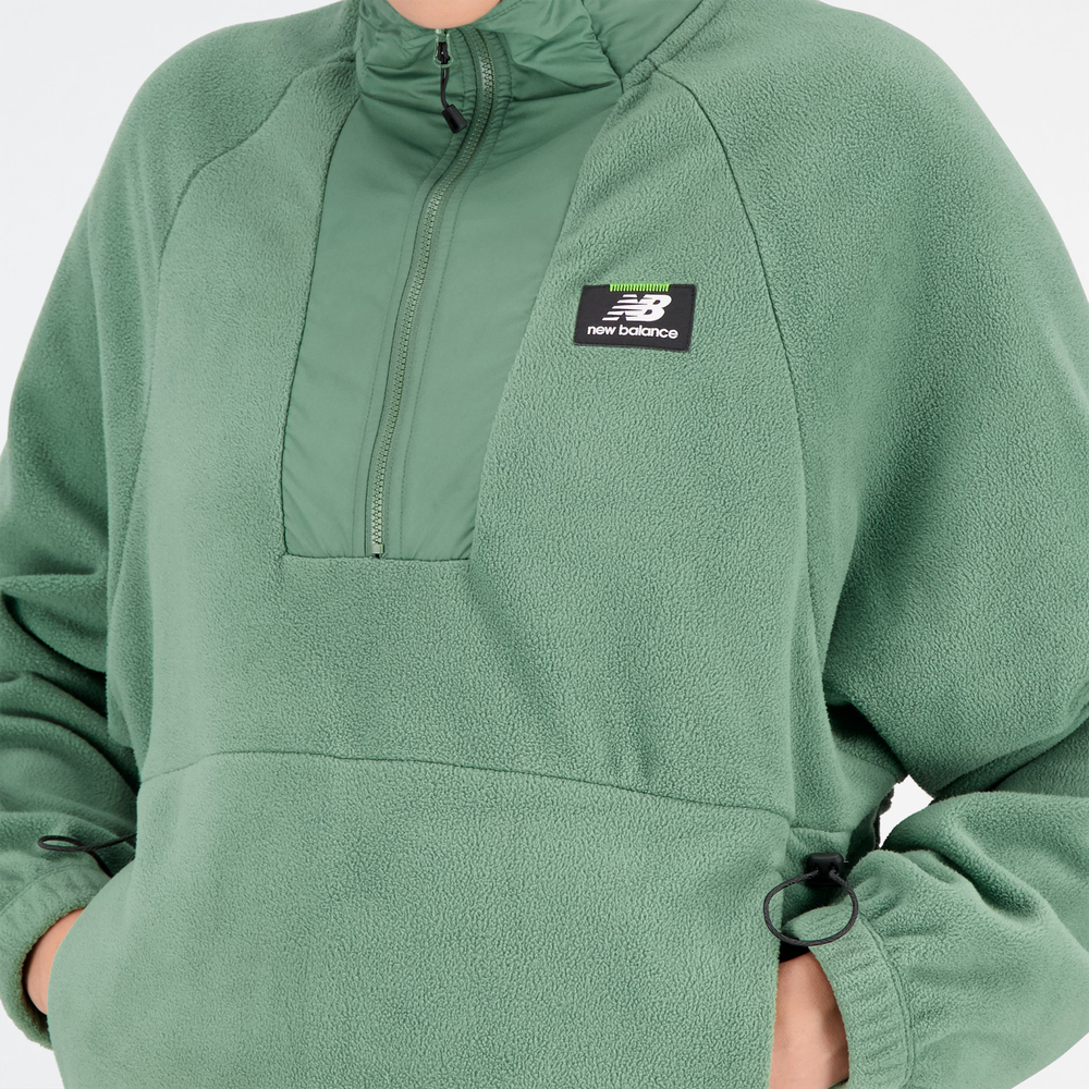 Bluza damska New Balance WT23509JD – zielona