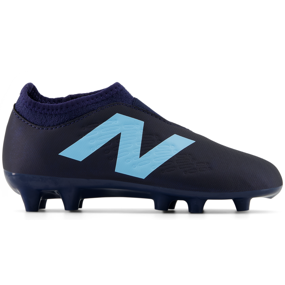 Korki dziecięce New Balance TEKELA V4+ MAGIQUEJNR FG SJT3FN45 – granatowe