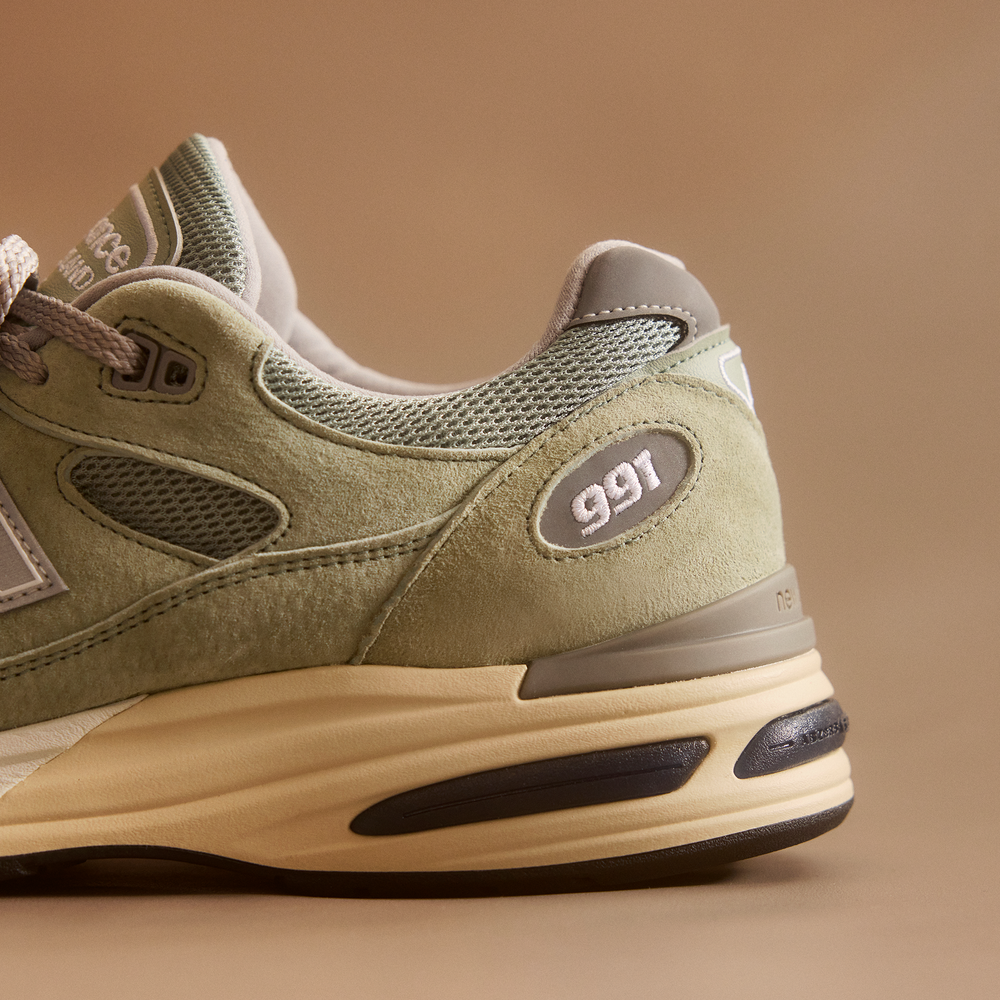 Buty unisex New Balance U991BB2 – miętowe