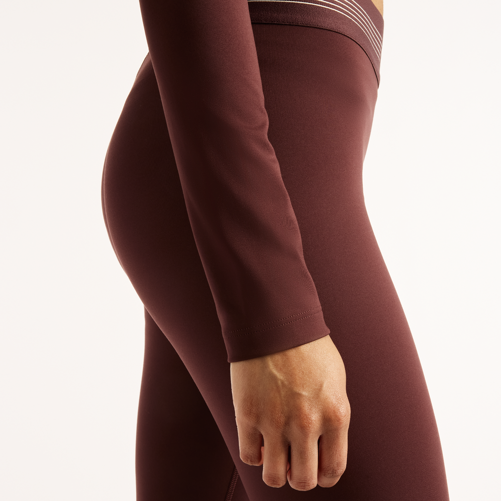 Koszulka damska New Balance AC – bordowa
