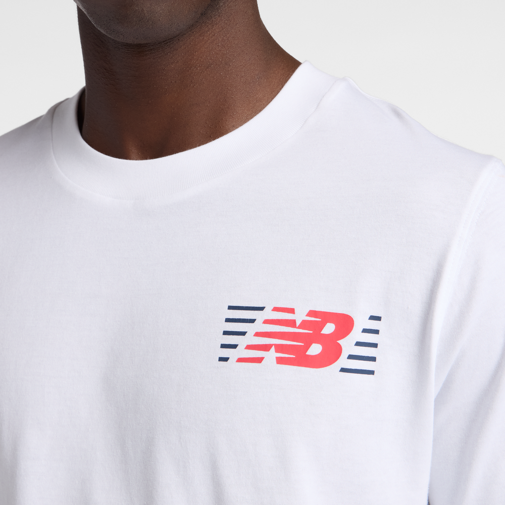 Koszulka męska New Balance MT6179UMWT – biała