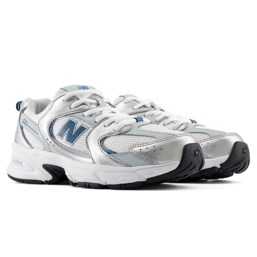 Buty dziecięce New Balance G5305TJ – srebrne