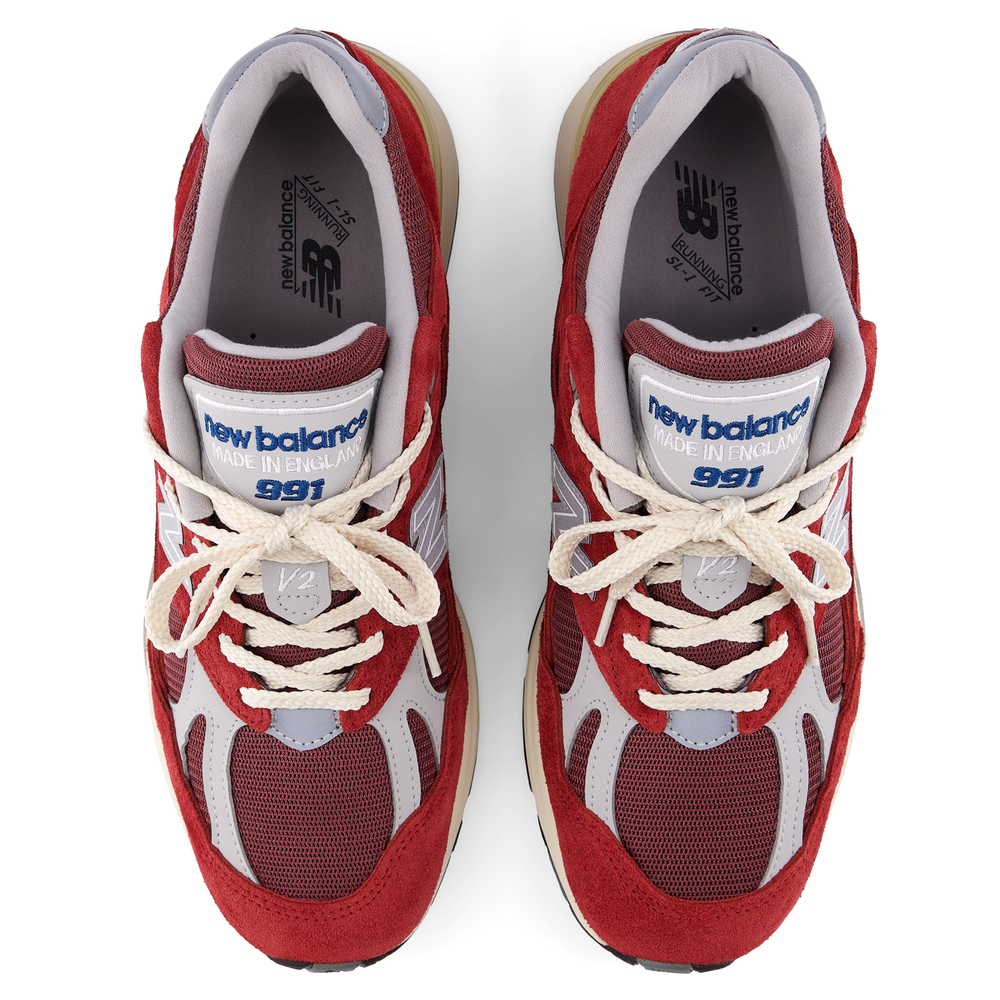 Buty unisex New Balance U991RS2 – czerwone