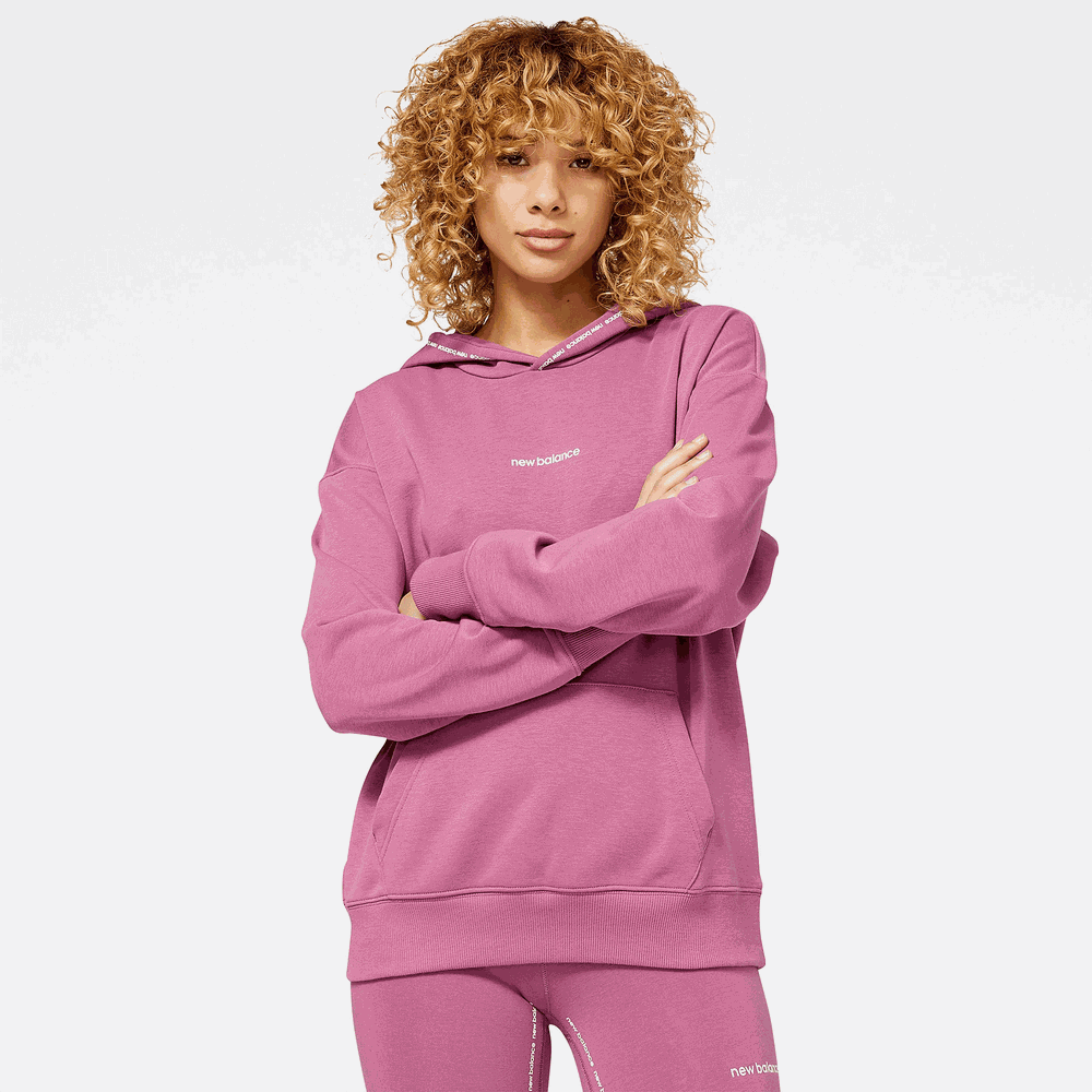 Bluza damska New Balance WT23516RAN – różowa