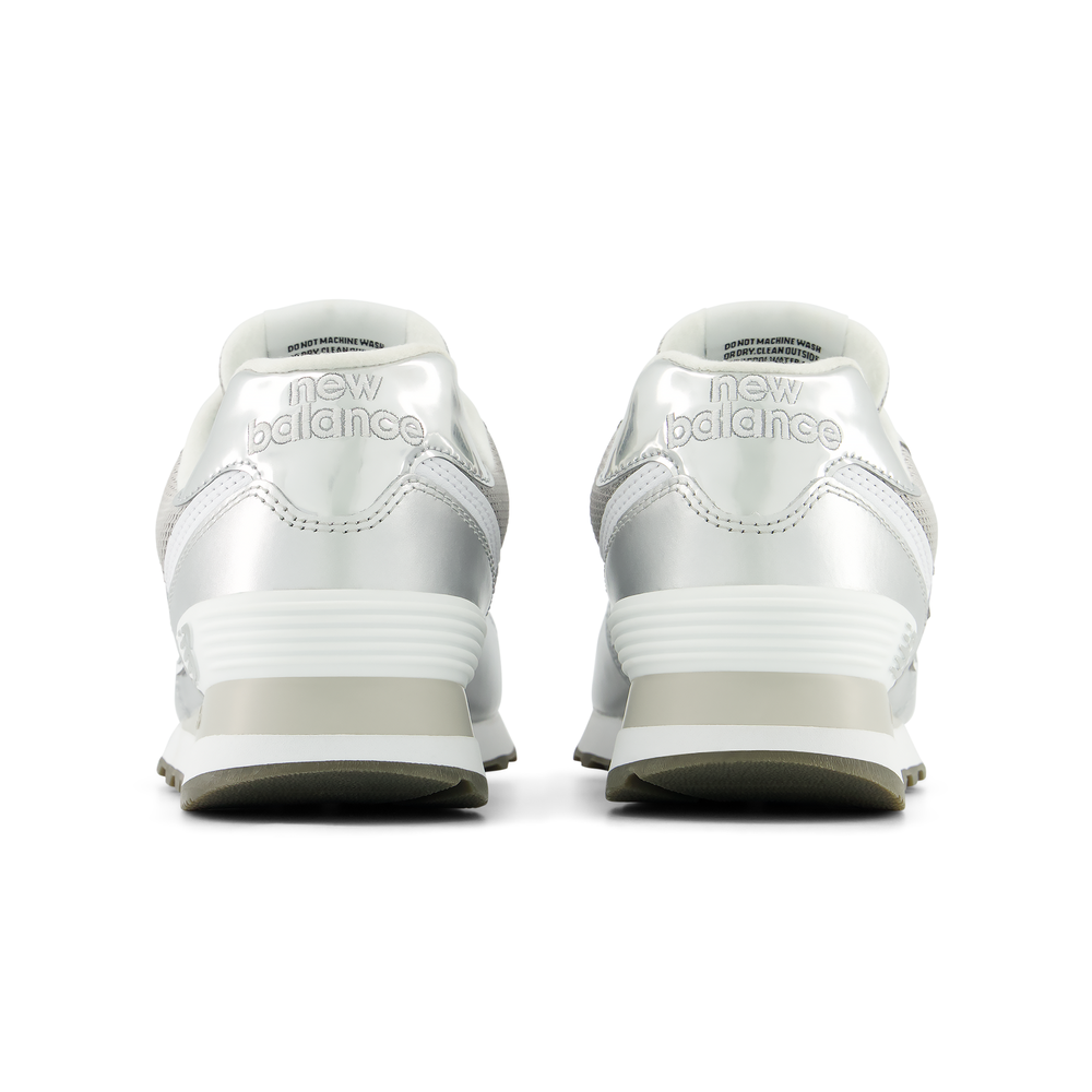 Buty damskie New Balance W574428 – srebrne