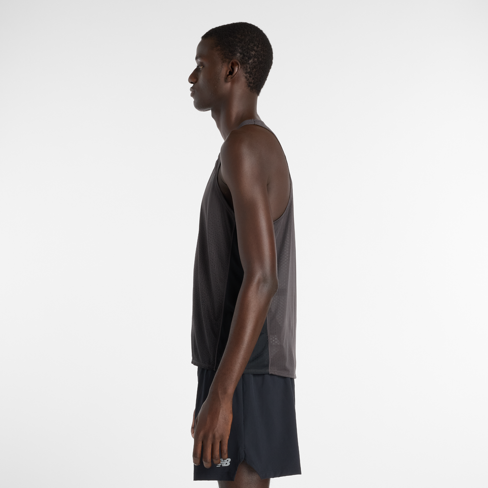 Koszulka męska New Balance MT61S1LIBK – czarna