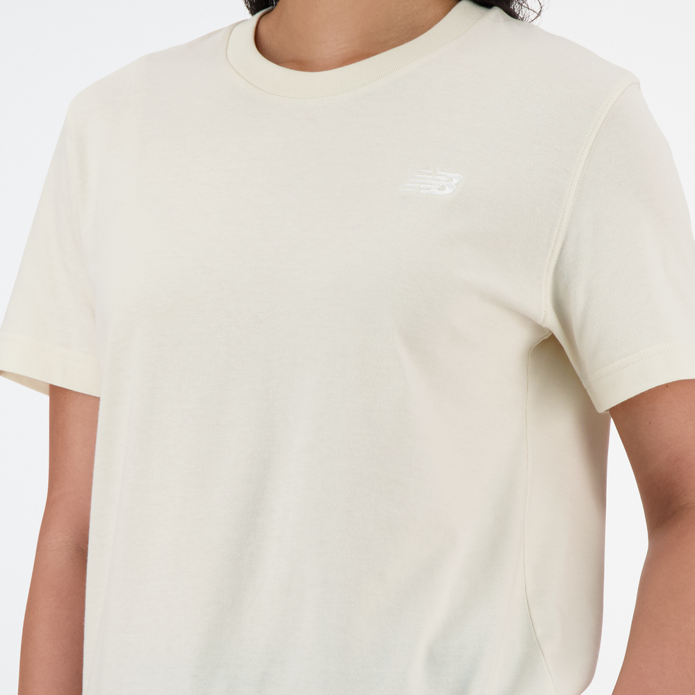 Koszulka damska New Balance WT41509LIN – beżowa