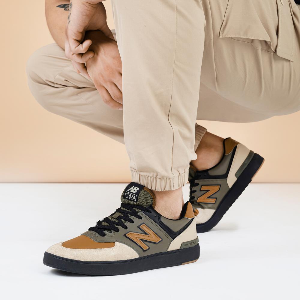 Buty New Balance CT574GBT – brązowo–zielone