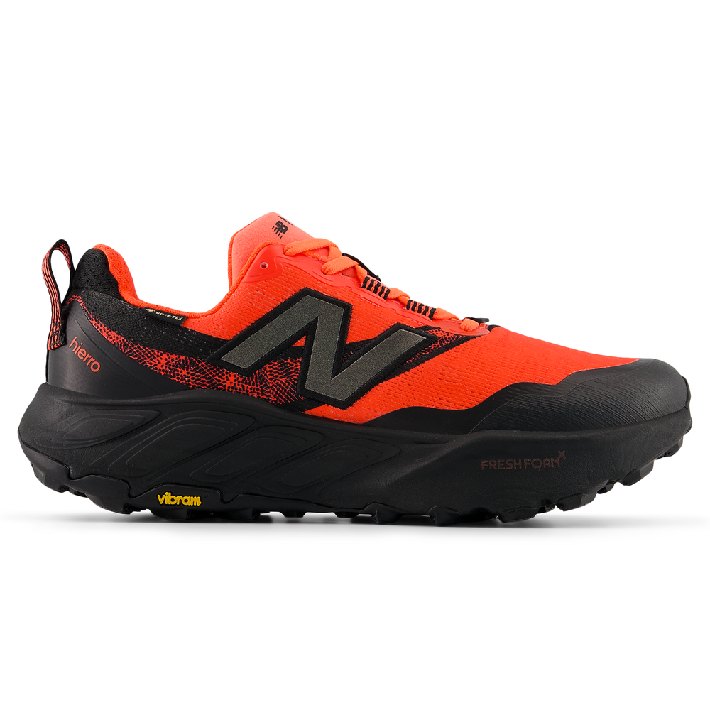 Buty męskie New Balance Fresh Foam X Hierro v9 Gore-Tex MTHIGLC9 – pomarańczowe