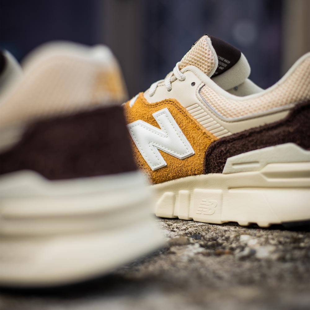Buty męskie New Balance CM997HRT – brązowe