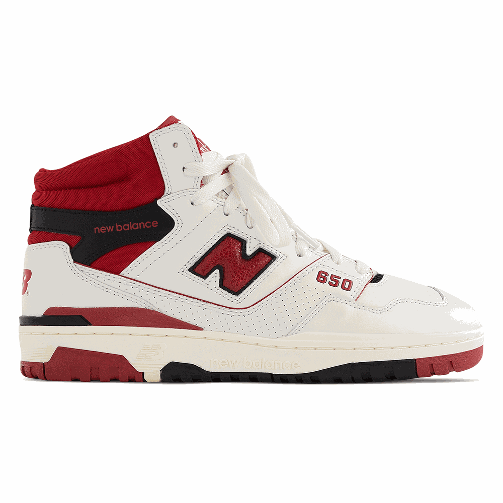 Buty New Balance X Aimé Leon Dore BB650RE1 – biało–czerwone