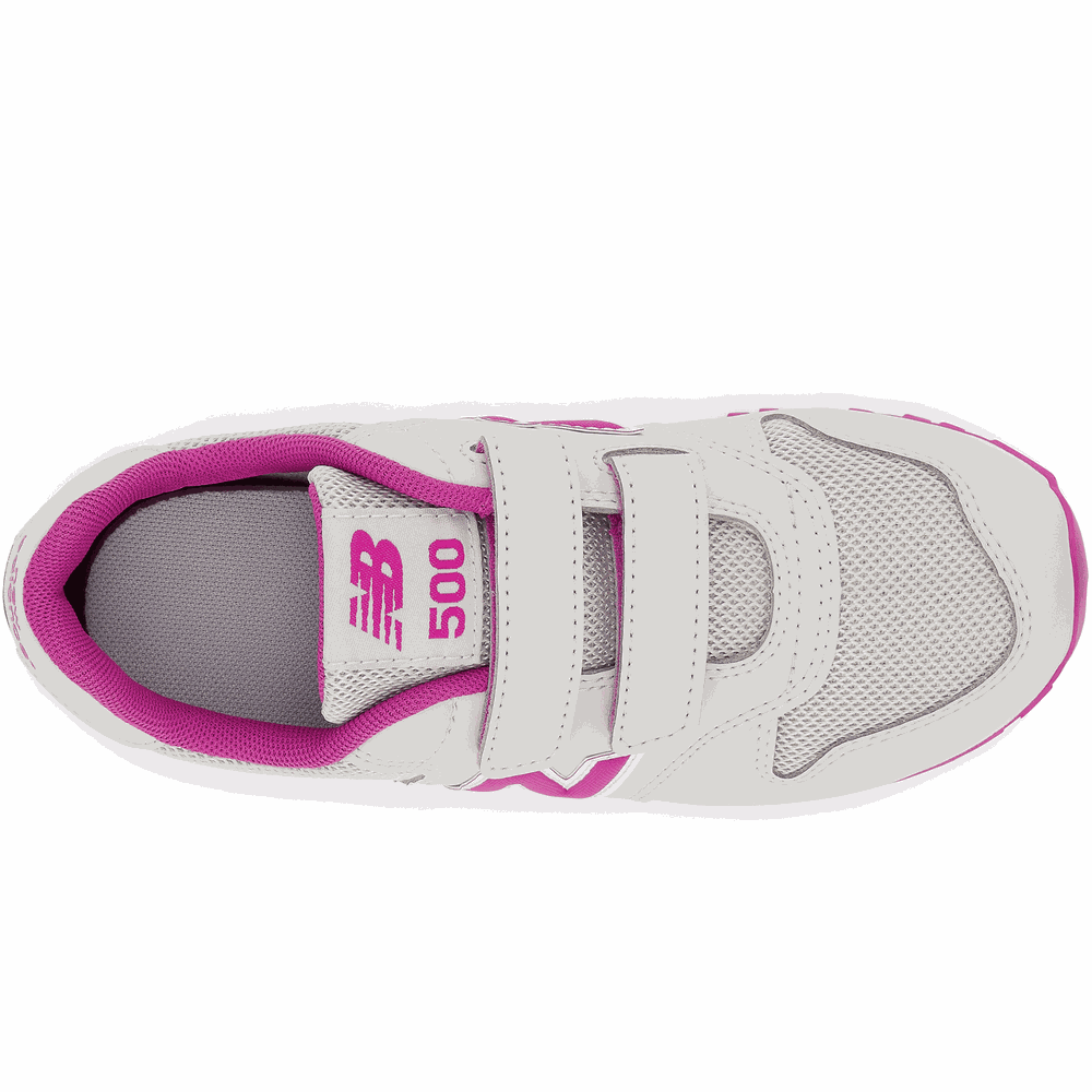 Buty New Balance PV500GM1 – szaro–różowe