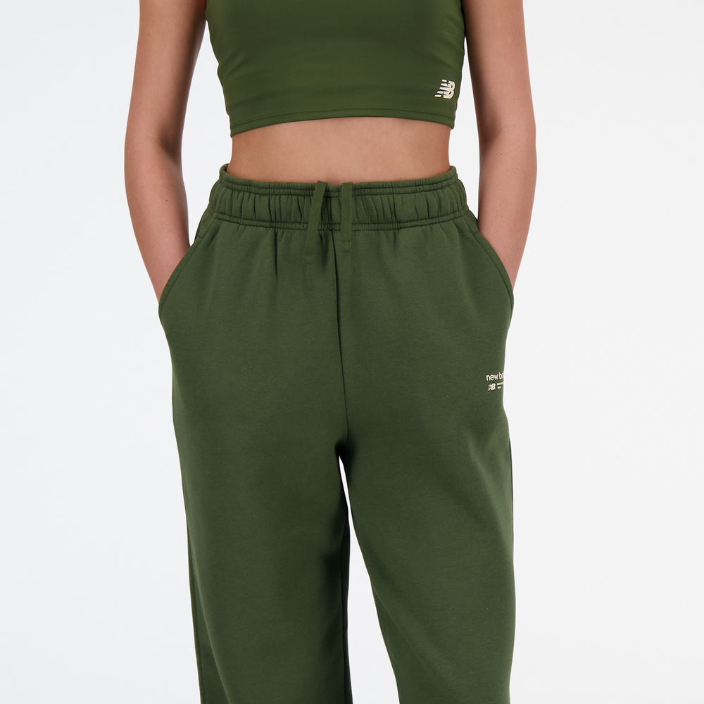 Spodnie damskie New Balance WP33513KOU – zielone