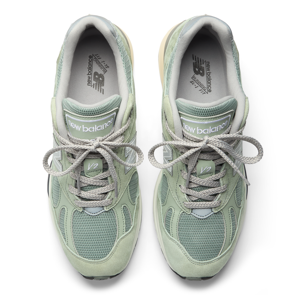 Buty unisex New Balance U991BB2 – miętowe