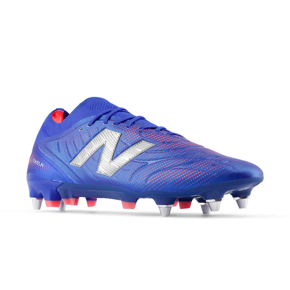 Korki męskie New Balance TEKELA ELITE SG V5 ST1SLMP5 – niebieskie