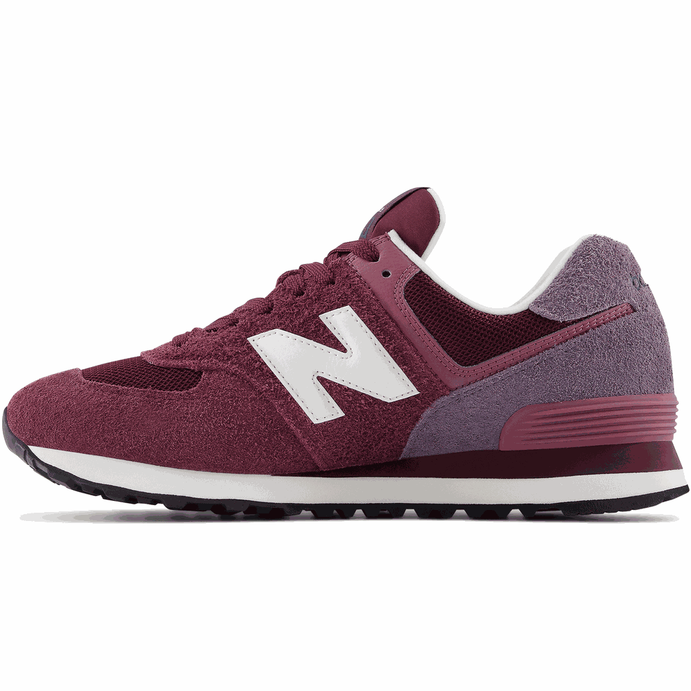 Buty unisex New Balance U574ABO – bordowe