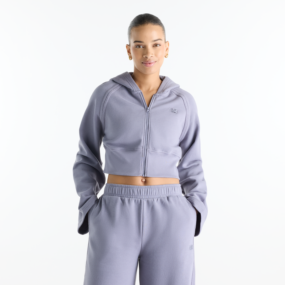 Bluza damska New Balance WJ62Q0WVOFG – fioletowa