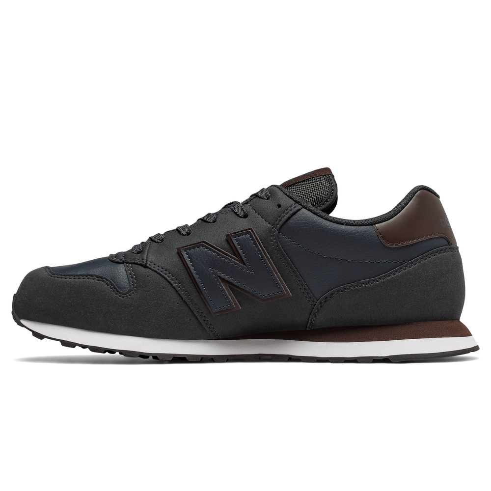 Buty męskie New Balance GM500NVB - brązowe
