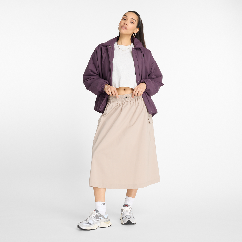 Kurtka damska New Balance WJ43506PLN – fioletowa