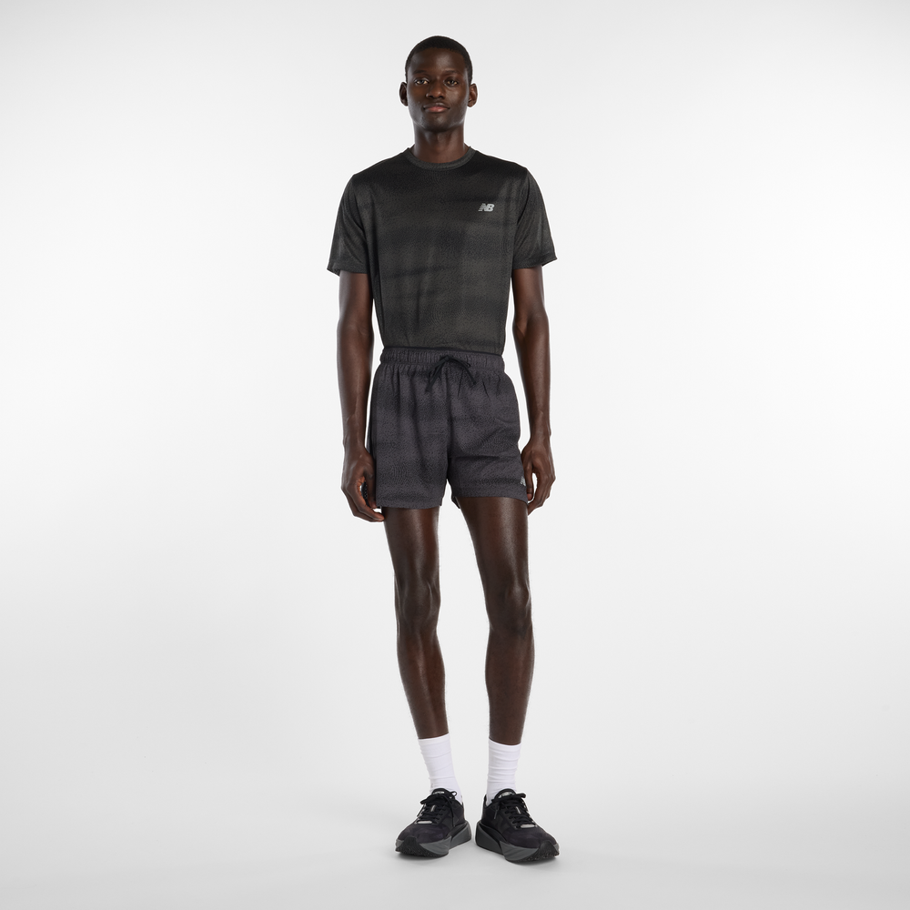 Koszulka męska New Balance MT61G4S7BGR – czarna