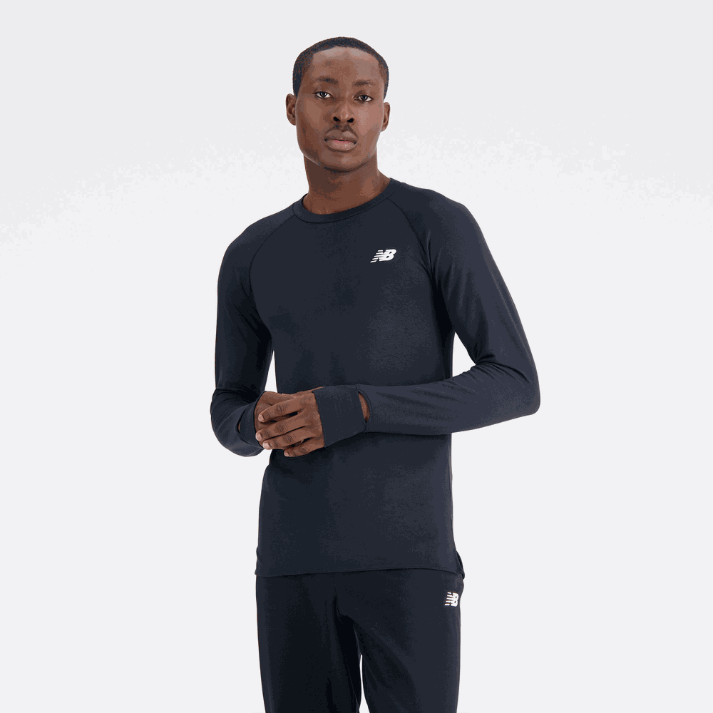 Koszulka męska New Balance MT33284BK – czarna